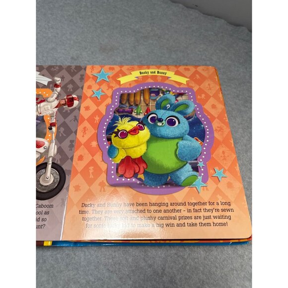 Disney Pixar Toy Story 4 My Busy Books Set with 9 Figurines Storybook & Playmat - Picture 8 of 13
